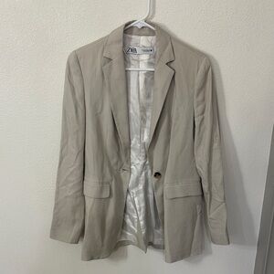 Zara Women's Taupe Blazer